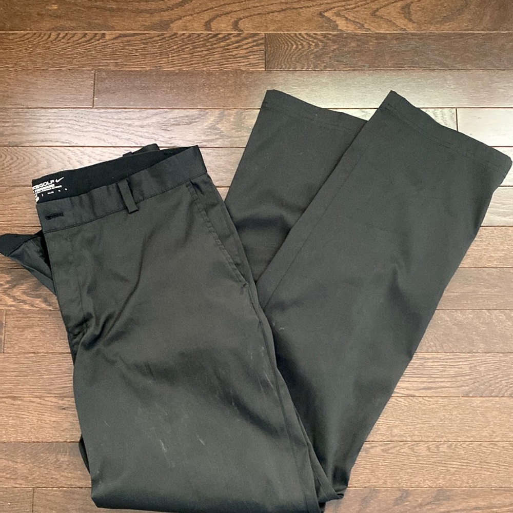 Black golf pants